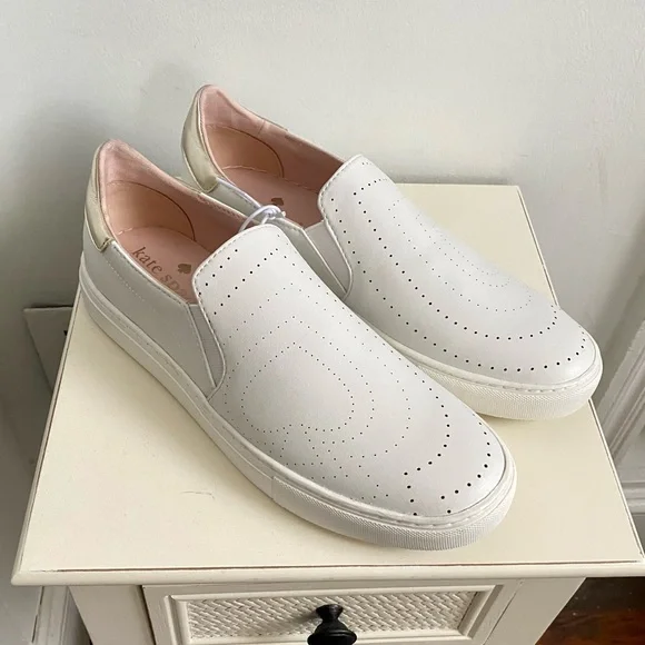 Kate Spade Azores Perforated Slip on Sneaker - Picture 4 of 6